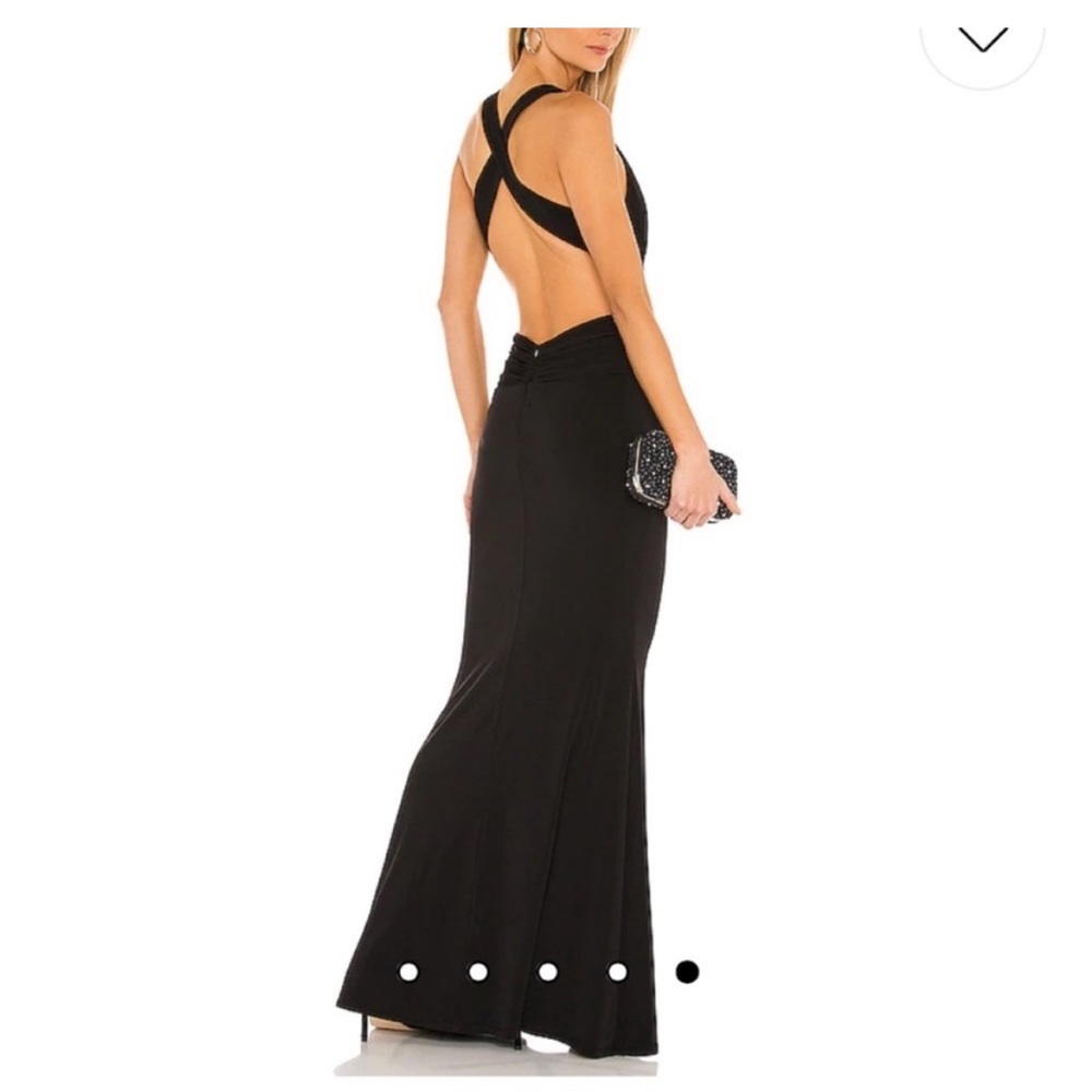 Katie may revolve black dress NWT - Picture 2 of 2